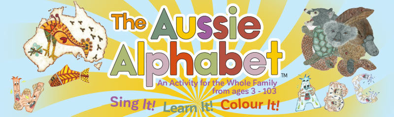 The Aussie Alphabet - Multi sensorial educational kit